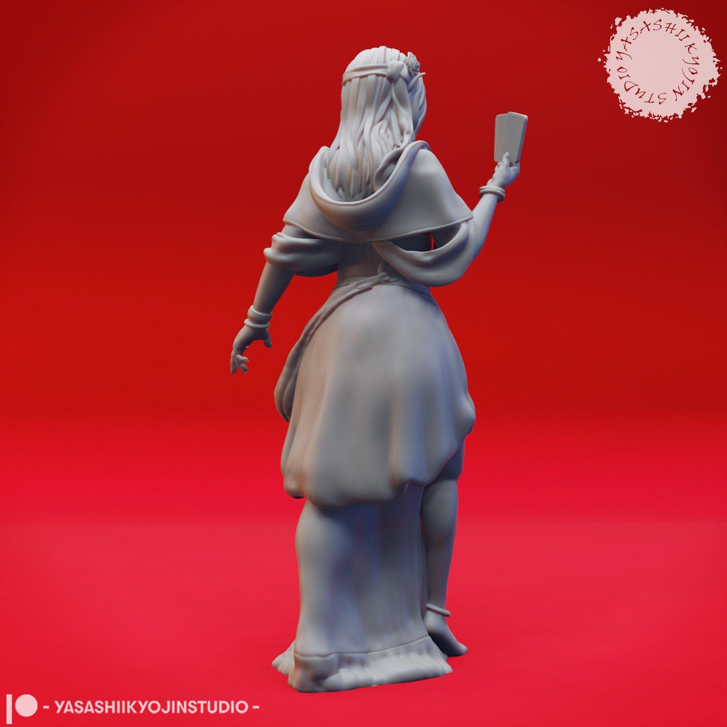Fortune Teller | TABLETOP SCALE | TTRPG Monster Miniature | Yasashii Kyojin Studio