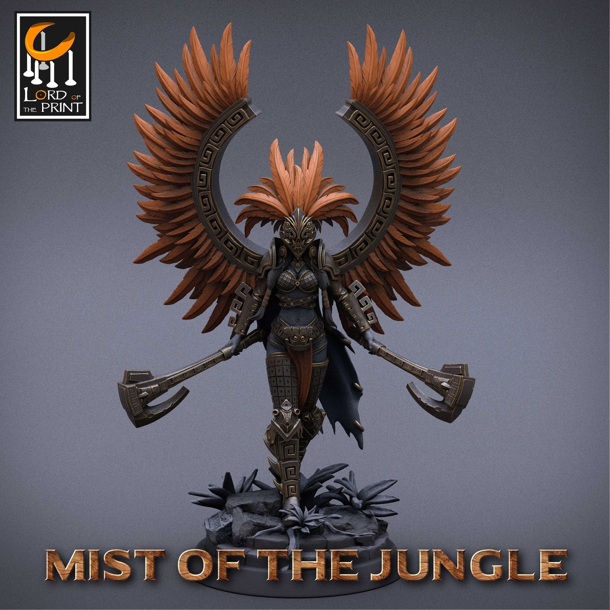 Amazon General | Amazon, Mist of the Jungle | TABLETOP SCALE | D&D TTRPG Miniature | Rescale Miniatures