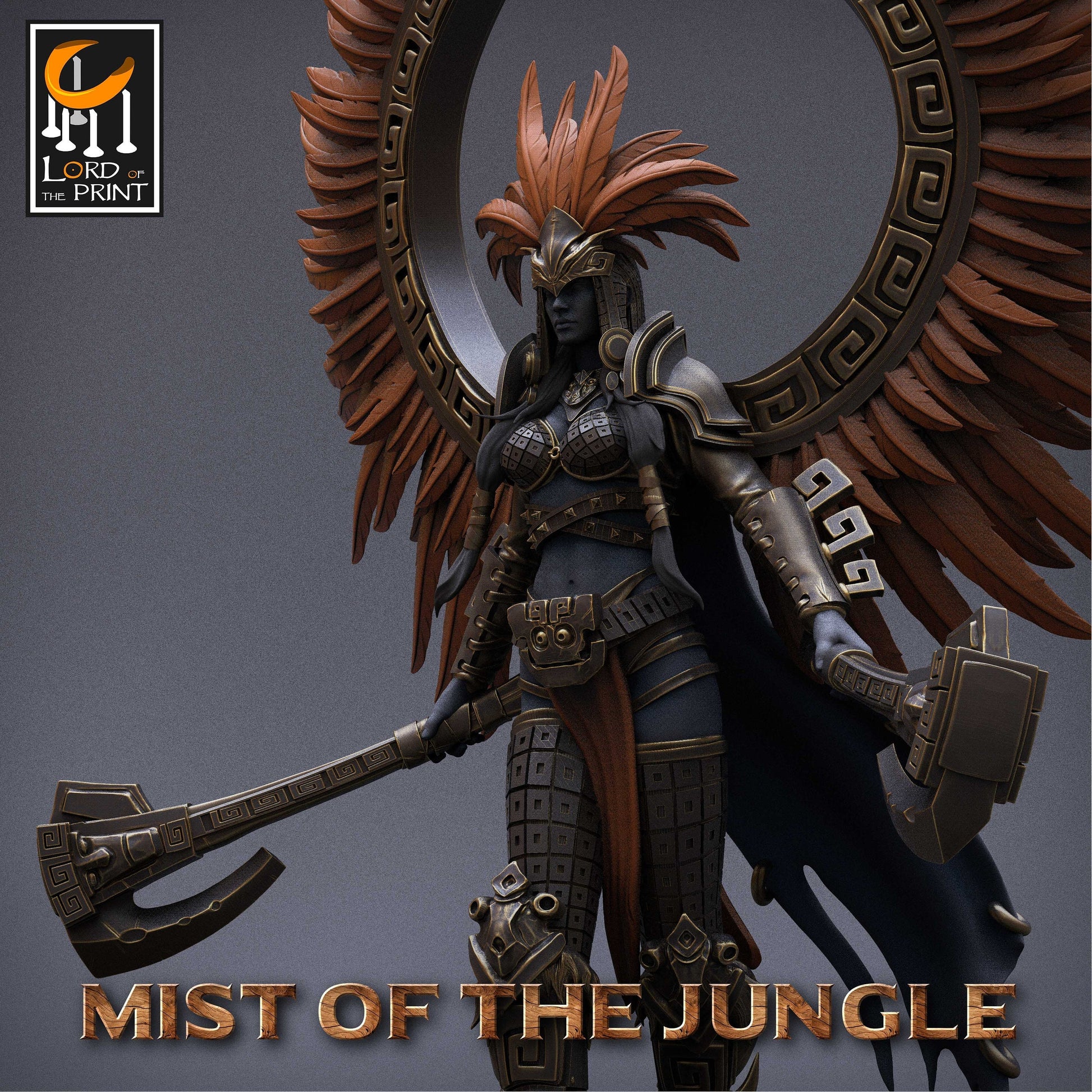 Amazon General | Amazon, Mist of the Jungle | TABLETOP SCALE | D&D TTRPG Miniature | Rescale Miniatures