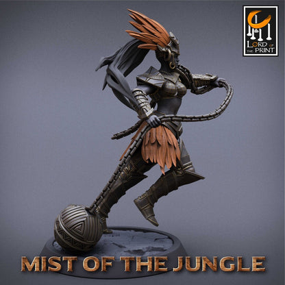 Amazon Heavy Chain | Amazon, Mist of the Jungle | TABLETOP SCALE | D&D TTRPG Miniature | Rescale Miniatures
