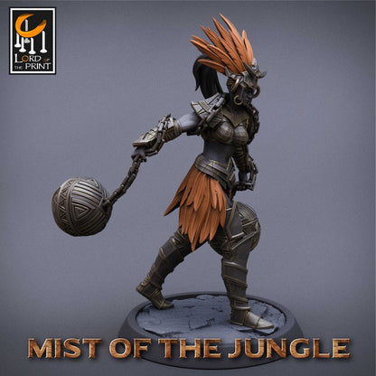 Amazon Heavy Chain | Amazon, Mist of the Jungle | TABLETOP SCALE | D&D TTRPG Miniature | Rescale Miniatures