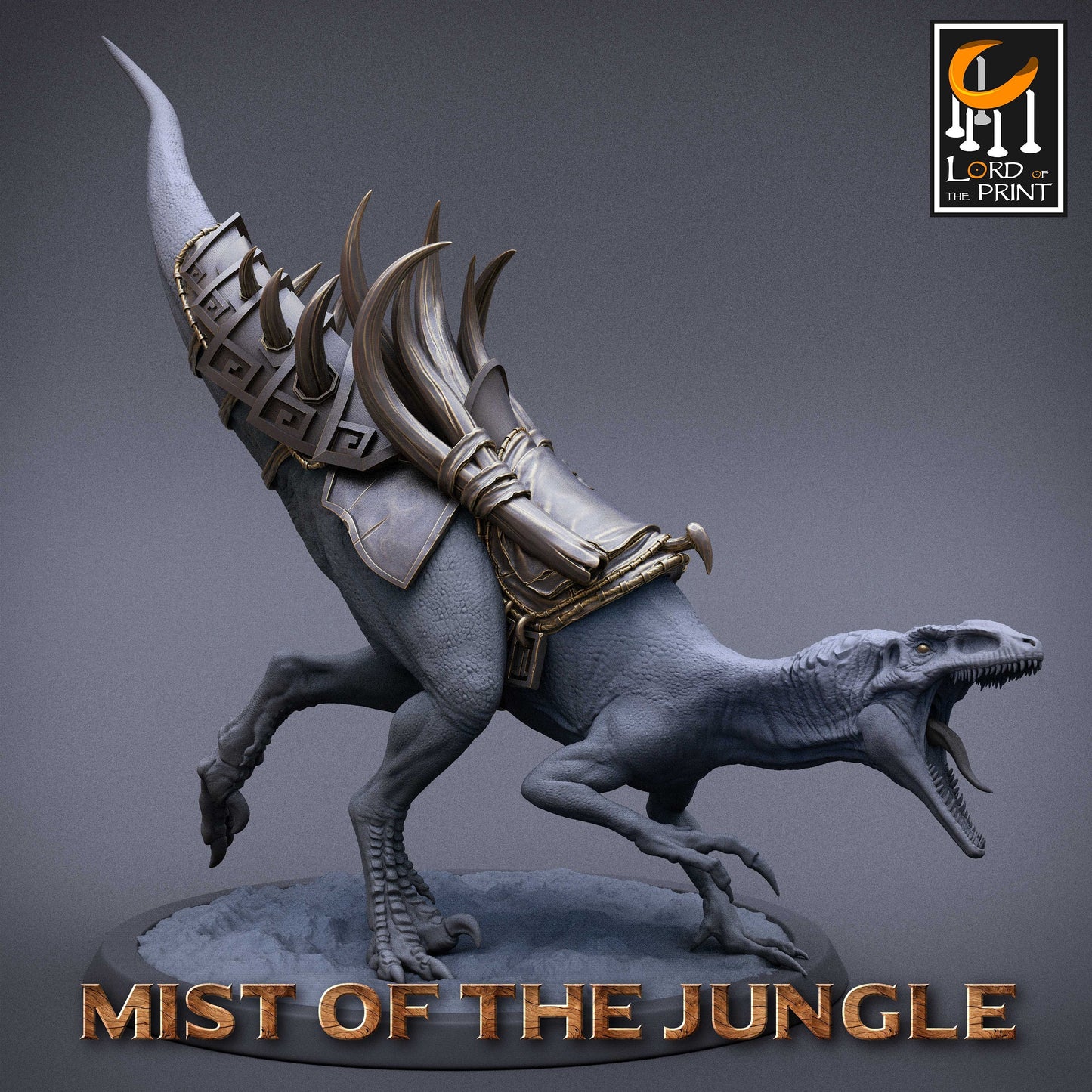 Raptor Crouch, Archer | Amazon, Mist of the Jungle | TABLETOP SCALE | D&D TTRPG Miniature | Rescale Miniatures