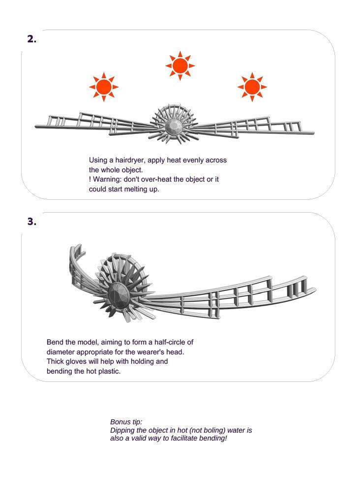Circlet of Blasting | TTRPG LARP Gaming Prop | Puzzles & Props