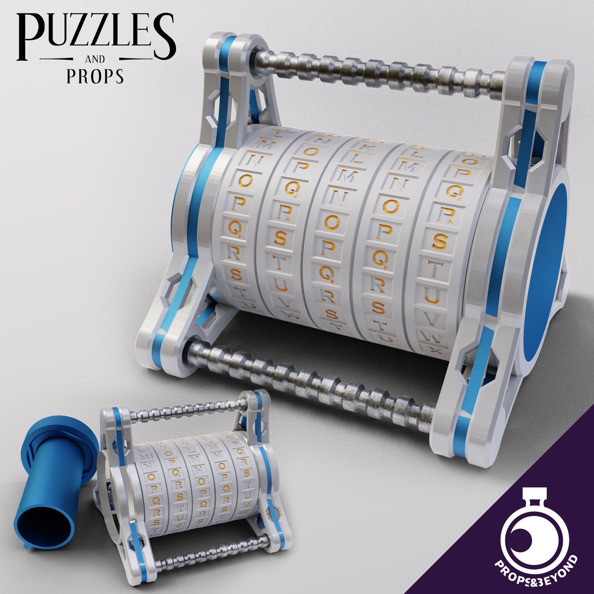 Cryptex | DnD TTRPG LARP Gaming Prop | Puzzles & Props