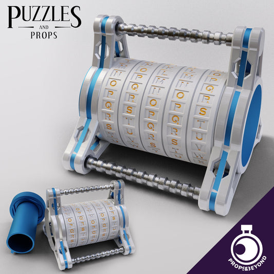 Cryptex | DnD TTRPG LARP Gaming Prop | Puzzles & Props