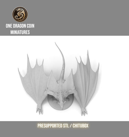 Scaledur the Great Horne | TABLETOP SCALE | TTRPG Monster Miniature | Spirit of Resin Miniatures