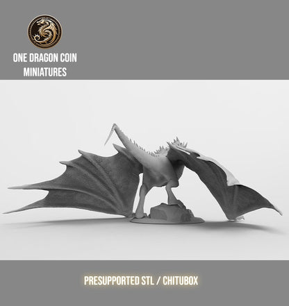 Scaledur the Great Horne | TABLETOP SCALE | TTRPG Monster Miniature | Spirit of Resin Miniatures