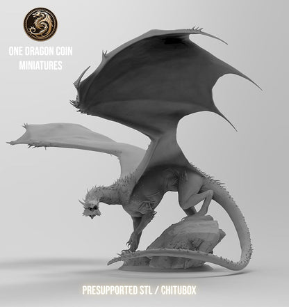 Vorondax, Terror of the Peaks | TABLETOP SCALE | TTRPG Monster Miniature | Spirit of Resin Miniatures