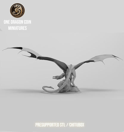 Vorondax, Terror of the Peaks | TABLETOP SCALE | TTRPG Monster Miniature | Spirit of Resin Miniatures