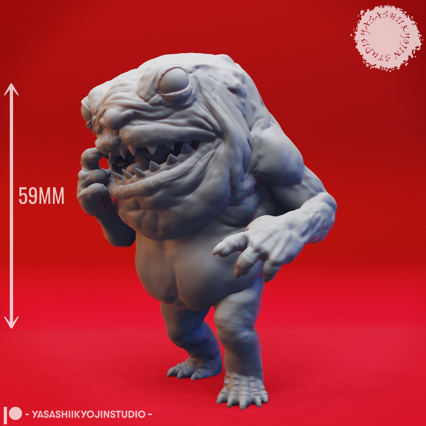 Banderhobb | TABLETOP SCALE | D&D TTRPG Monster Miniature | Yasashii Kyojin Studio