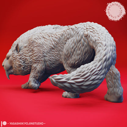 Crag Cat | TABLETOP SCALE | D&D TTRPG Monster Miniature | Yasashii Kyojin Studio