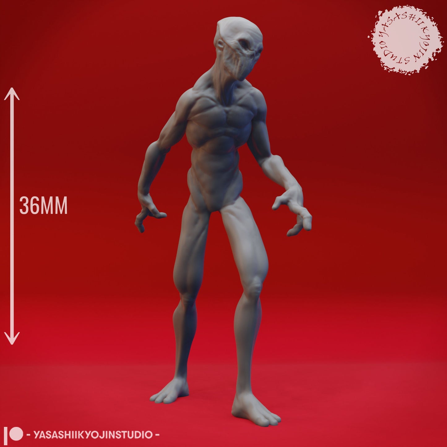 Doppelganger, Noblewoman | TABLETOP SCALE | TTRPG Monster Miniature | Yasashii Kyojin Studio