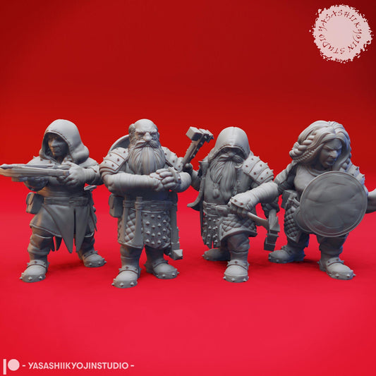 Duergar | TABLETOP SCALE | D&D TTRPG Monster Miniature | Yasashii Kyojin Studio