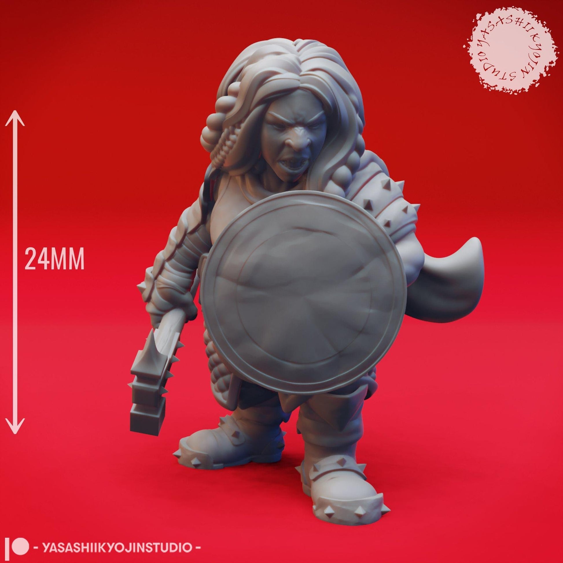 Duergar | TABLETOP SCALE | D&D TTRPG Monster Miniature | Yasashii Kyojin Studio