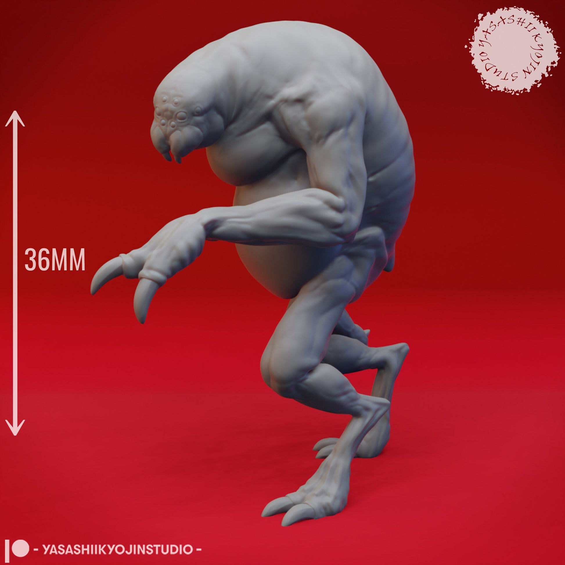 Ettercap | TABLETOP SCALE | D&D TTRPG Monster Miniature | Yasashii Kyojin Studio