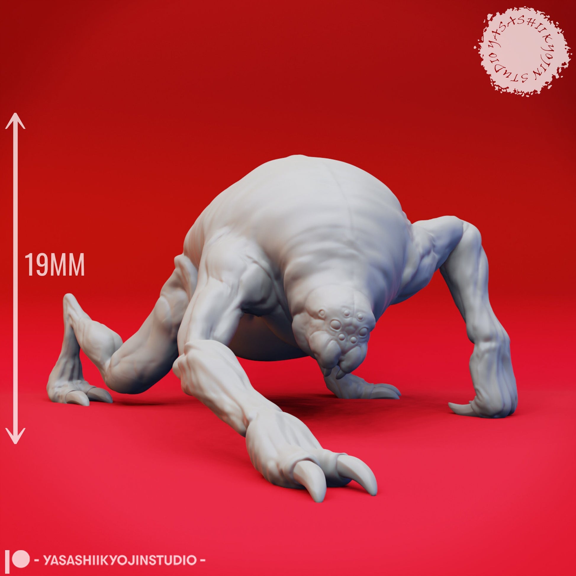 Ettercap | TABLETOP SCALE | D&D TTRPG Monster Miniature | Yasashii Kyojin Studio