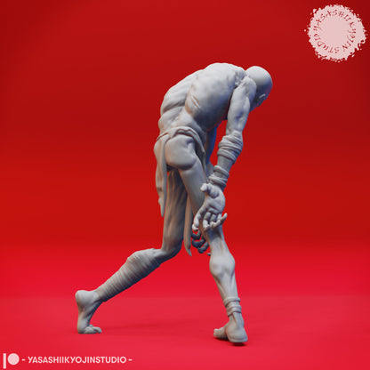 Ghoul | TABLETOP SCALE | TTRPG Monster Miniature | Yasashii Kyojin Studio