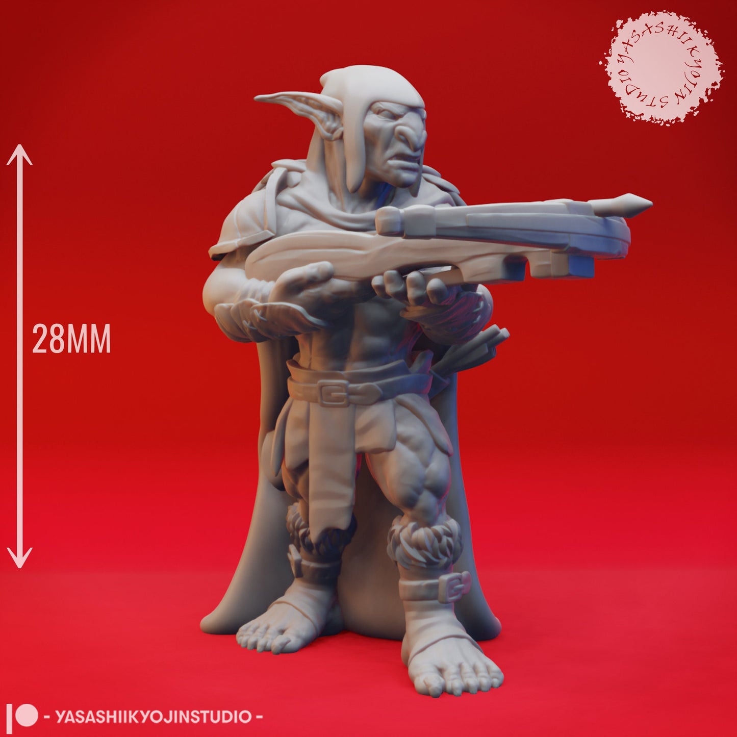 Goblins | TABLETOP SCALE | TTRPG Monster Miniature | Yasashii Kyojin Studio