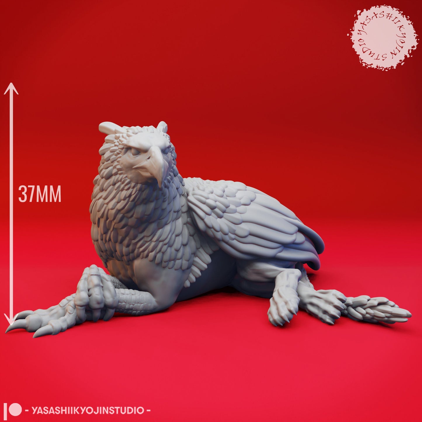 Griffin | TABLETOP SCALE | D&D TTRPG Monster Miniature | Yasashii Kyojin Studio