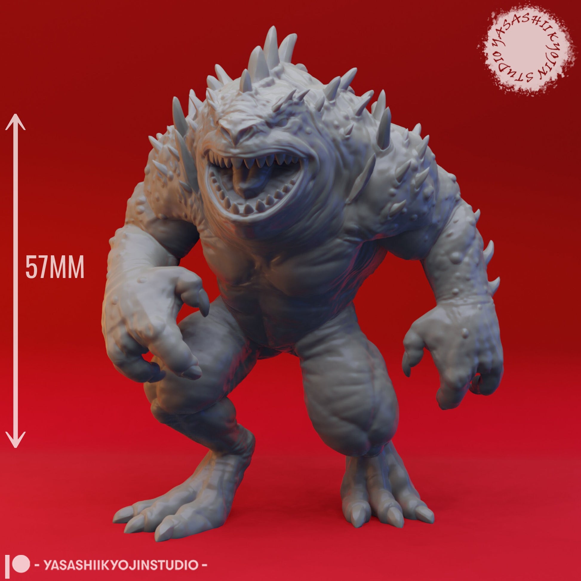 Hezrou | TABLETOP SCALE | TTRPG Monster Miniature | Yasashii Kyojin Studio