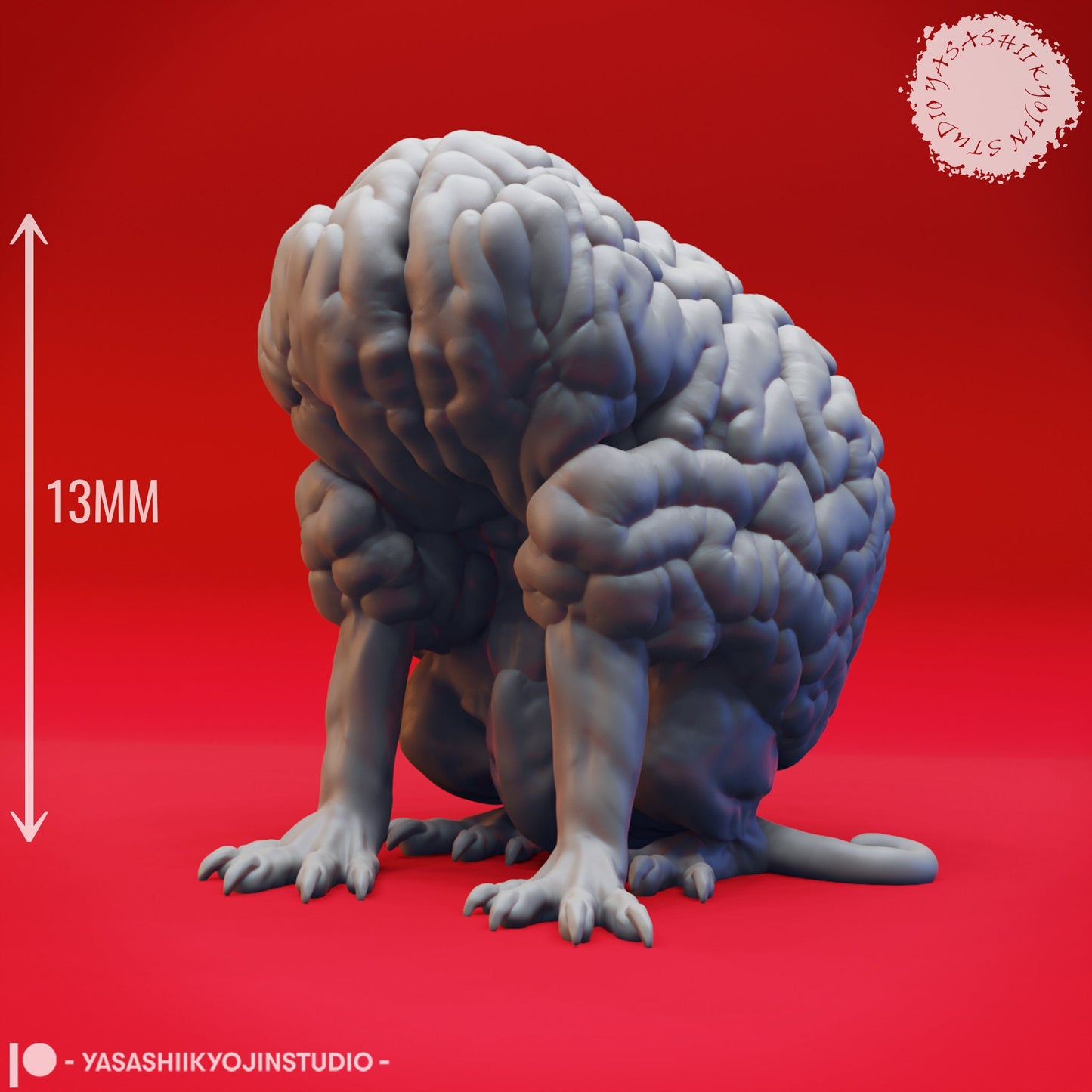 Intellect Devourer Set | TABLETOP SCALE | D&D TTRPG Monster Miniature | Yasashii Kyojin Studio