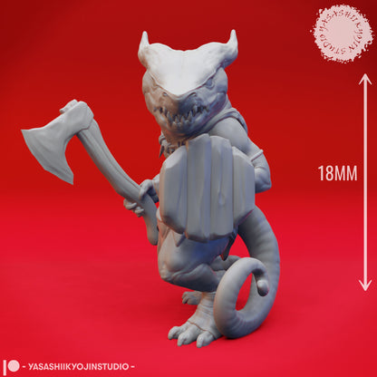 Kobold | TABLETOP SCALE | TTRPG Monster Miniature | Yasashii Kyojin Studio