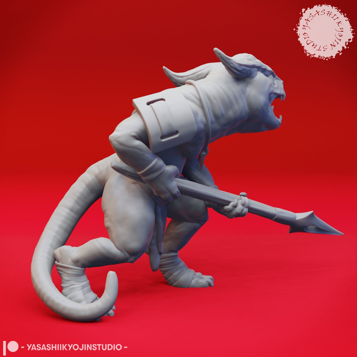 Kobold | TABLETOP SCALE | TTRPG Monster Miniature | Yasashii Kyojin Studio