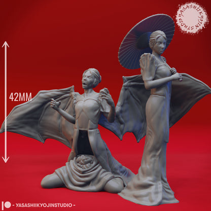 Manananggal | TABLETOP SCALE | TTRPG Monster Miniature | Yasashii Kyojin Studio