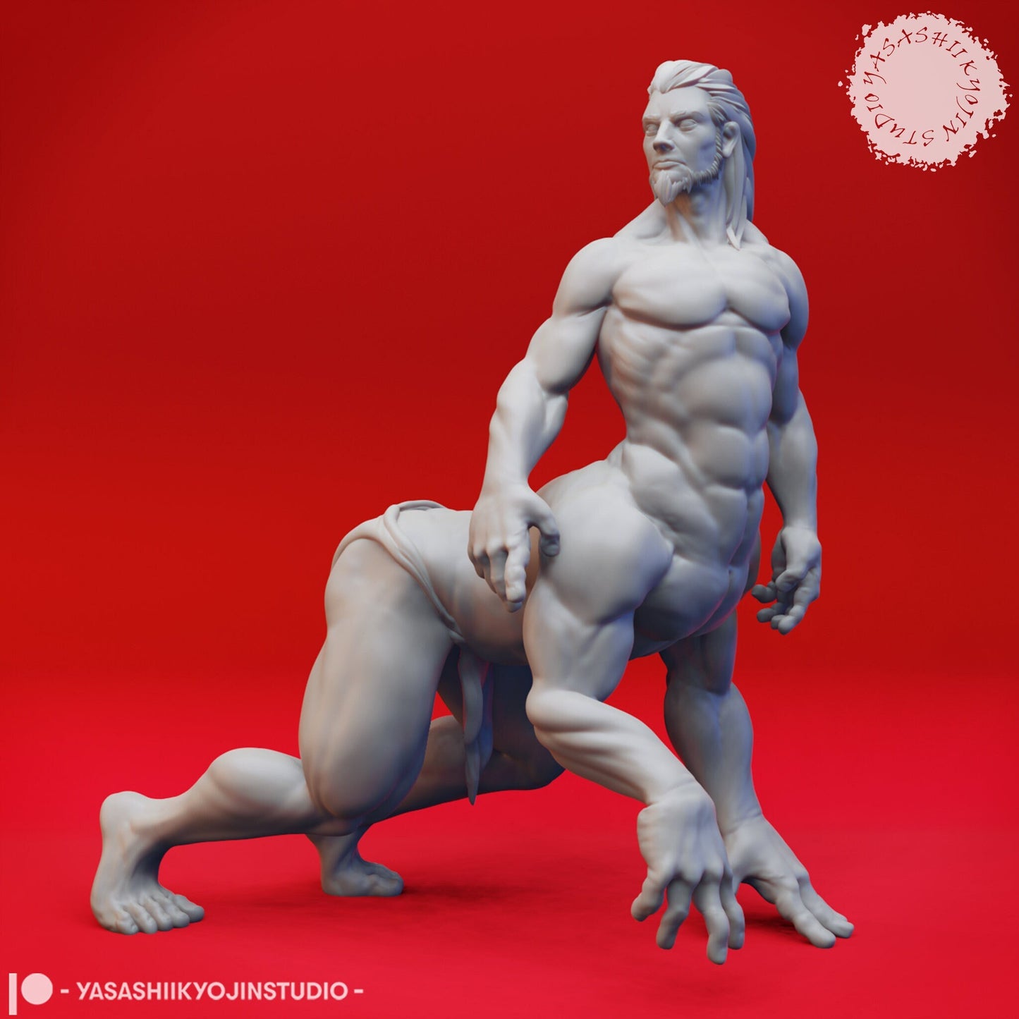 Mantaur | TABLETOP SCALE | TTRPG Monster Miniature | Yasashii Kyojin Studio