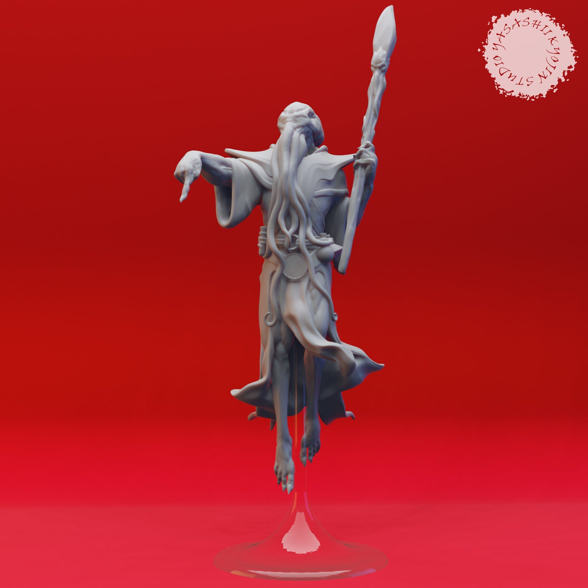 Mind Flayers | TABLETOP SCALE | D&D TTRPG Monster Miniature | Yasashii Kyojin Studio