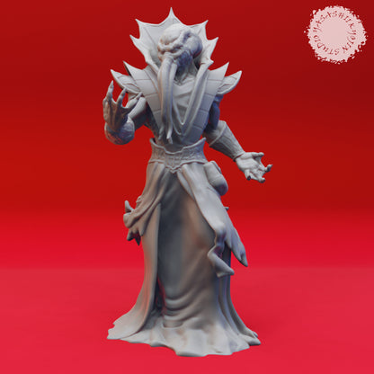 Mind Flayers | TABLETOP SCALE | D&D TTRPG Monster Miniature | Yasashii Kyojin Studio