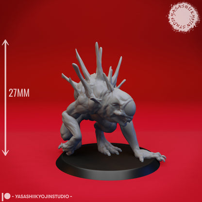 Nothic | TABLETOP SCALE | D&D TTRPG Monster Miniature | Yasashii Kyojin Studio
