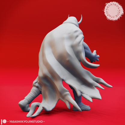 Oni | TTRPG Monster Miniature | Yasashii Kyojin Studio | Unpainted, Unplated Resin 8k