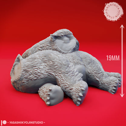 Owlbear | TABLETOP SCALE | D&D TTRPG Monster Miniature | Yasashii Kyojin Studio