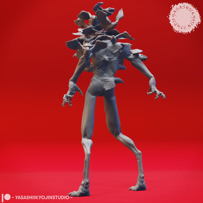 Shrike Fiend | TABLETOP SCALE | D&D TTRPG Monster Miniature | Yasashii Kyojin Studio