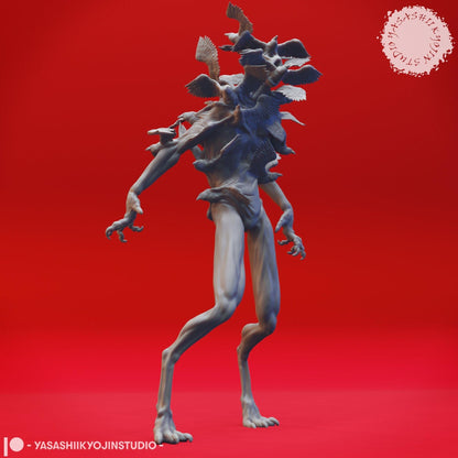 Shrike Fiend | TABLETOP SCALE | D&D TTRPG Monster Miniature | Yasashii Kyojin Studio