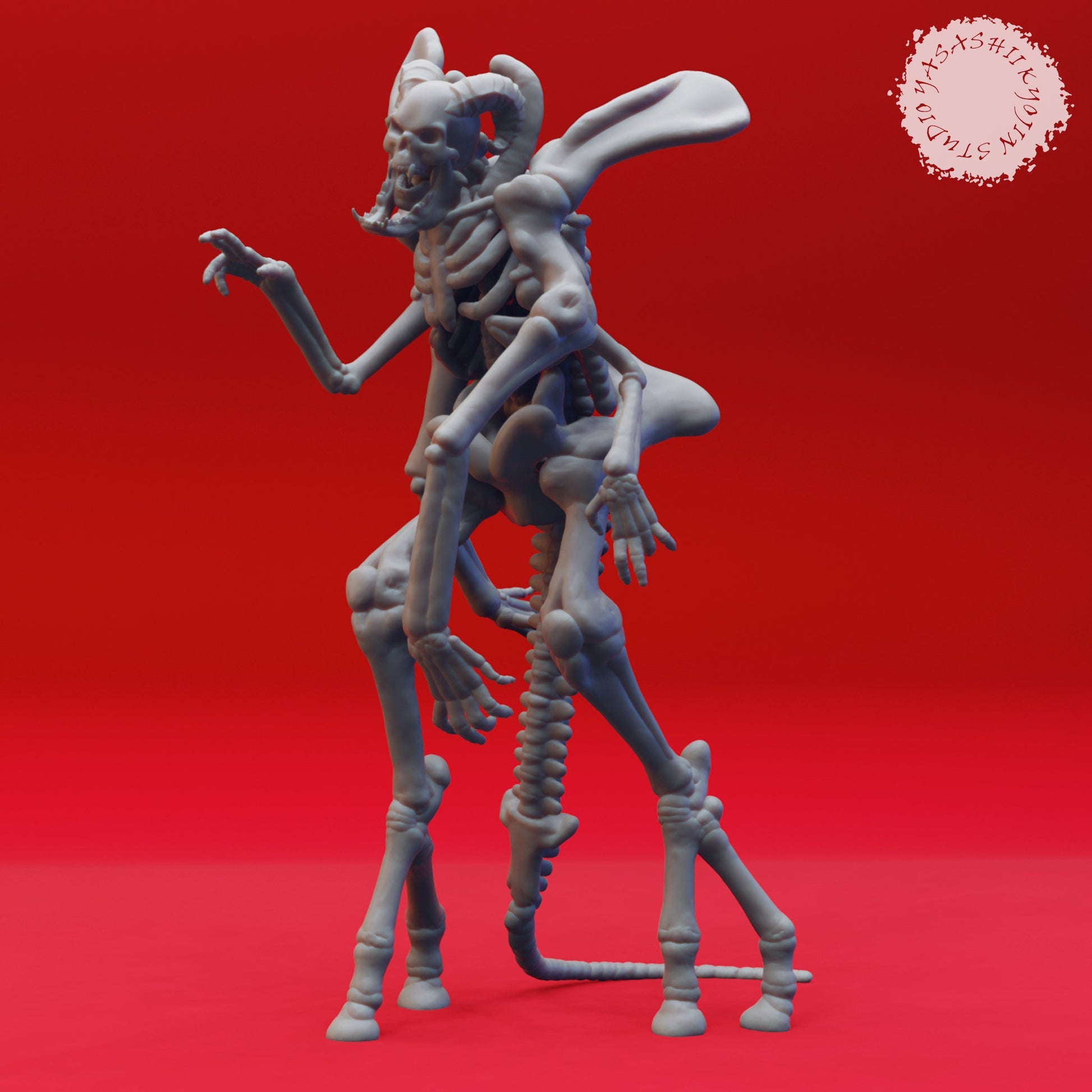 Skeletons | TABLETOP SCALE | D&D TTRPG Monster Miniature | Yasashii Kyojin Studio