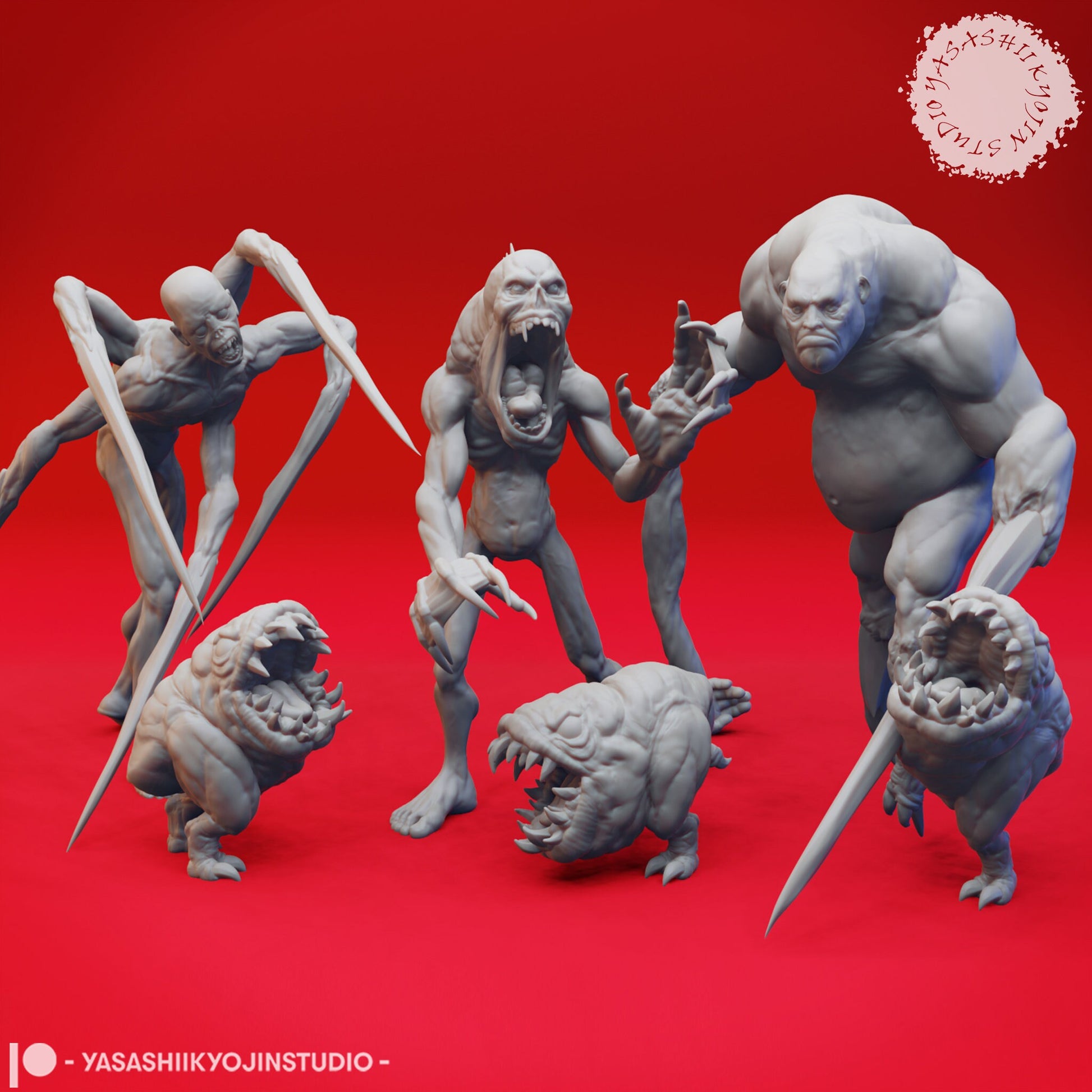 Sorrowsworn | TABLETOP SCALE | D&D TTRPG Monster Miniature | Yasashii Kyojin Studio