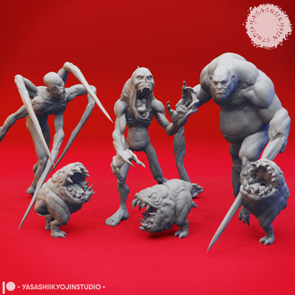 Sorrowsworn | TABLETOP SCALE | D&D TTRPG Monster Miniature | Yasashii Kyojin Studio