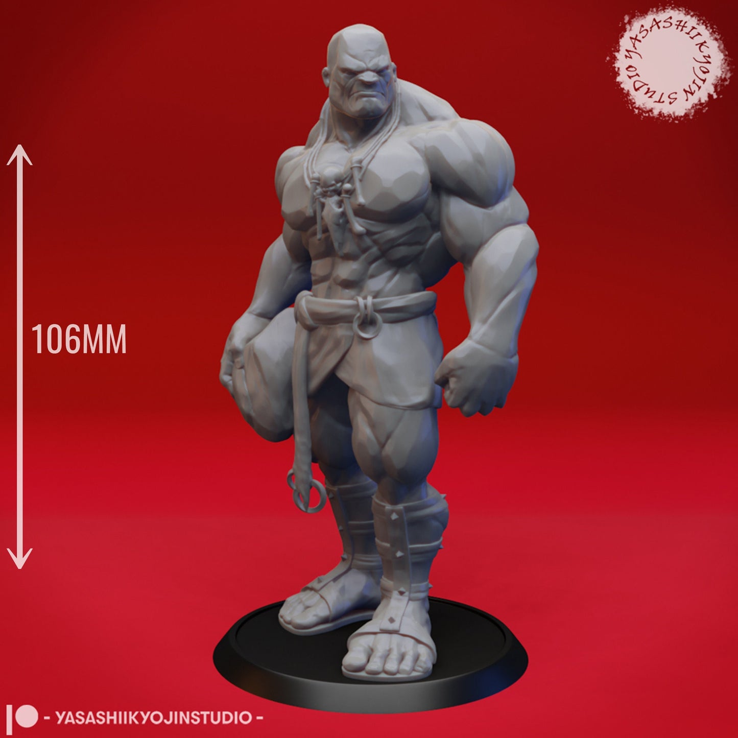 Stone Giant | TABLETOP SCALE | D&D TTRPG Monster Miniature | Yasashii Kyojin Studio