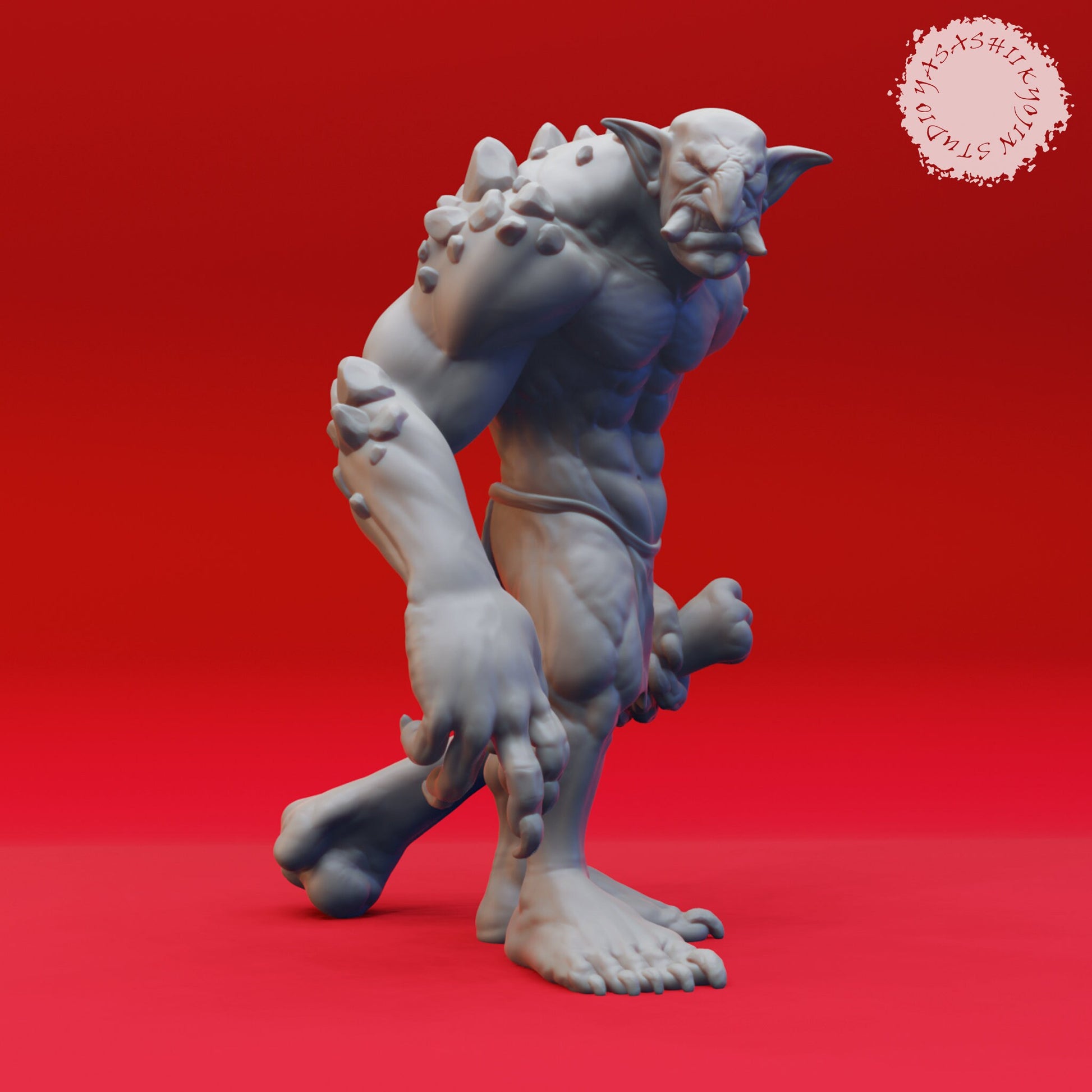 Troll | TABLETOP SCALE | D&D TTRPG Monster Miniature | Yasashii Kyojin Studio