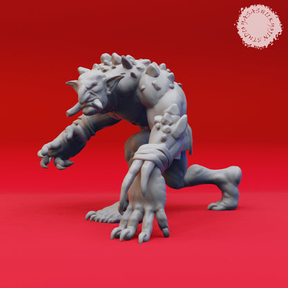 Troll | TABLETOP SCALE | D&D TTRPG Monster Miniature | Yasashii Kyojin Studio