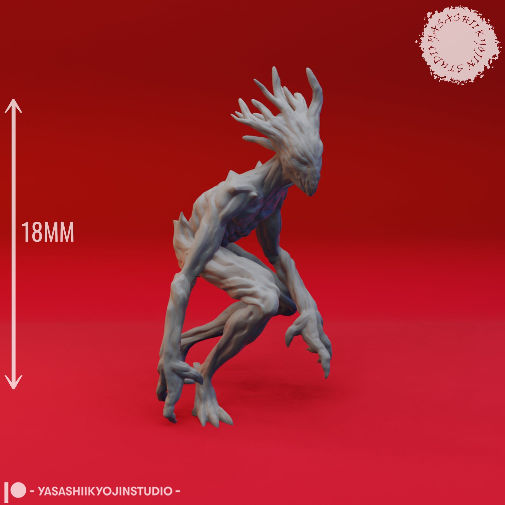 Twig Blight Swarm | TABLETOP SCALE | TTRPG Monster Miniature | Yasashii Kyojin Studio