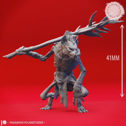 Witherling | TABLETOP SCALE | D&D TTRPG Monster Miniature | Yasashii Kyojin Studio