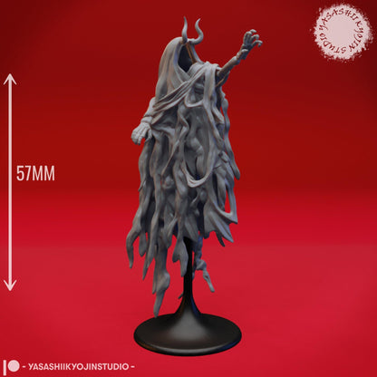 Wraith | TABLETOP SCALE | TTRPG Monster Miniature | Yasashii Kyojin Studio