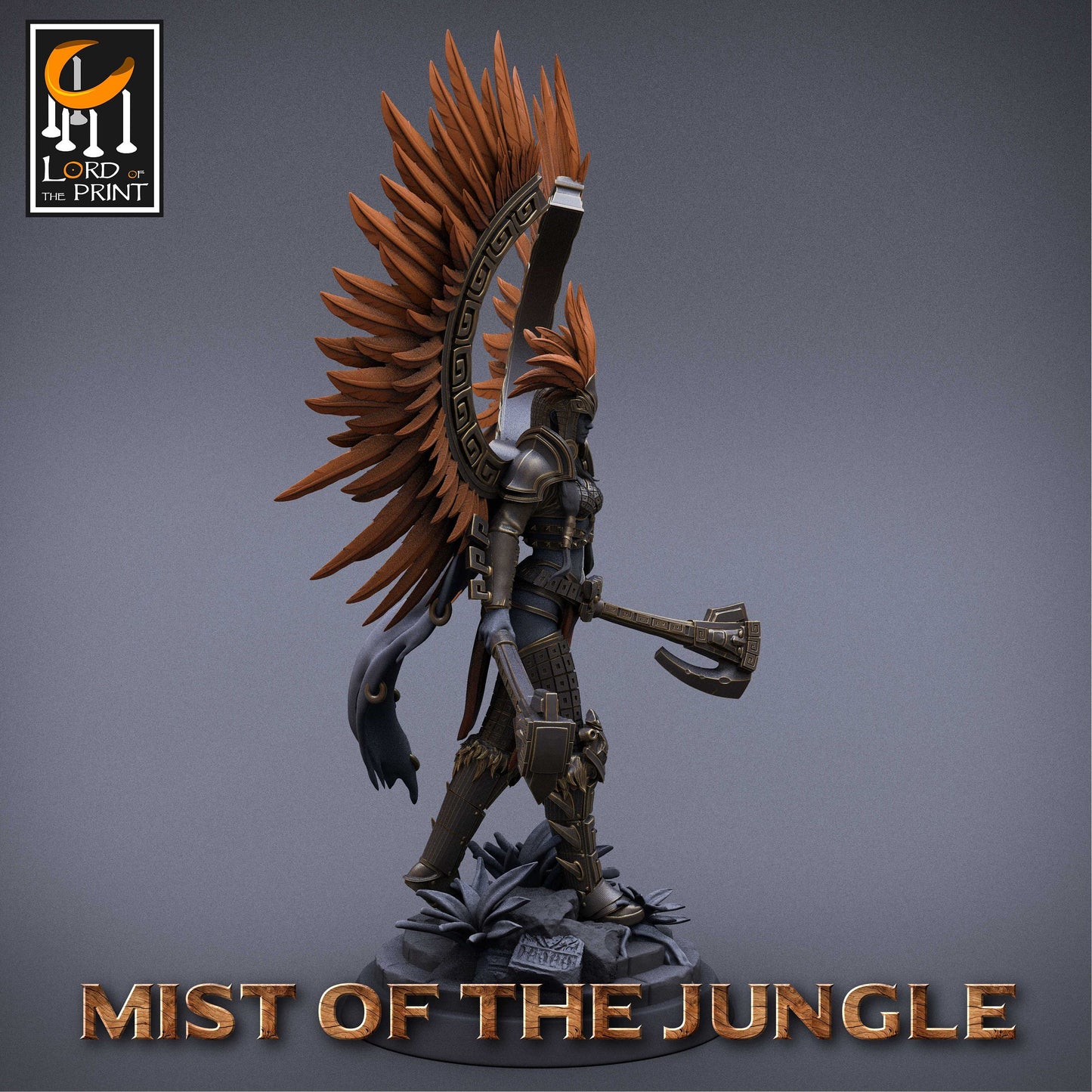 Amazon General | Amazon, Mist of the Jungle | TABLETOP SCALE | D&D TTRPG Miniature | Rescale Miniatures