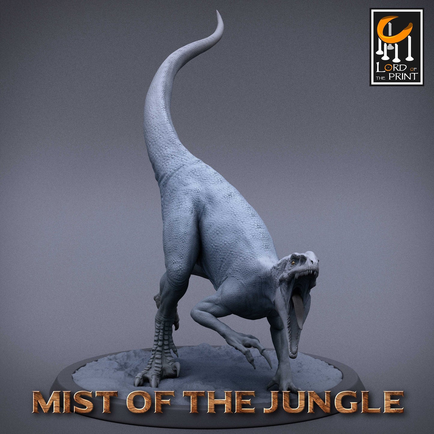 Raptor Crouch, Archer | Amazon, Mist of the Jungle | TABLETOP SCALE | D&D TTRPG Miniature | Rescale Miniatures