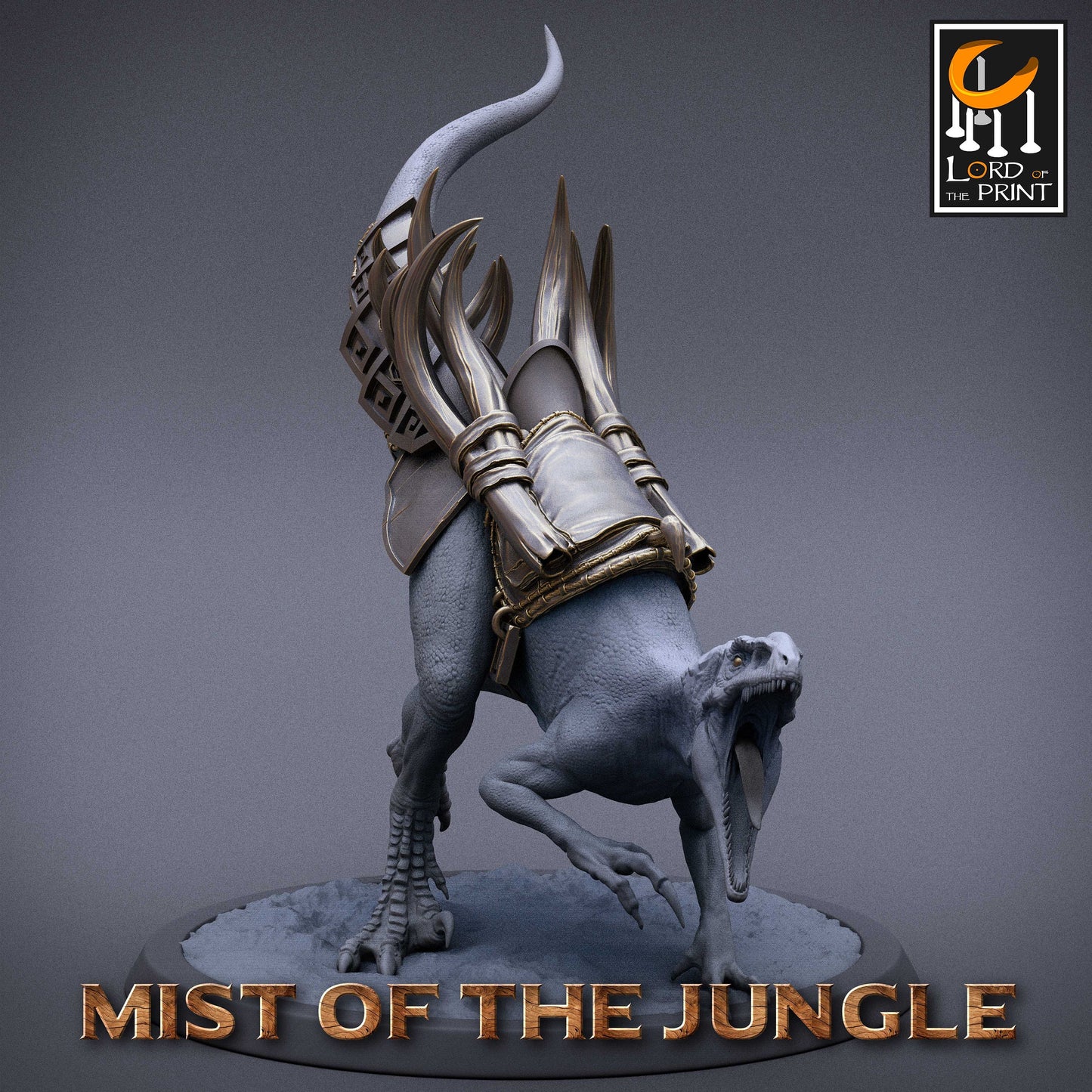 Raptor Crouch, Archer | Amazon, Mist of the Jungle | TABLETOP SCALE | D&D TTRPG Miniature | Rescale Miniatures