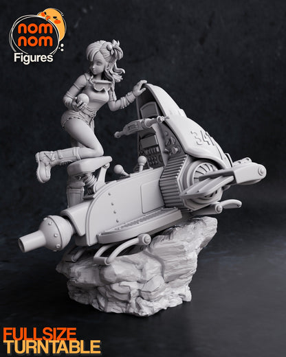 Prodigal Inventor | Resin Garage Kit Figure Anime Manga Fan Art | Nomnom Figures