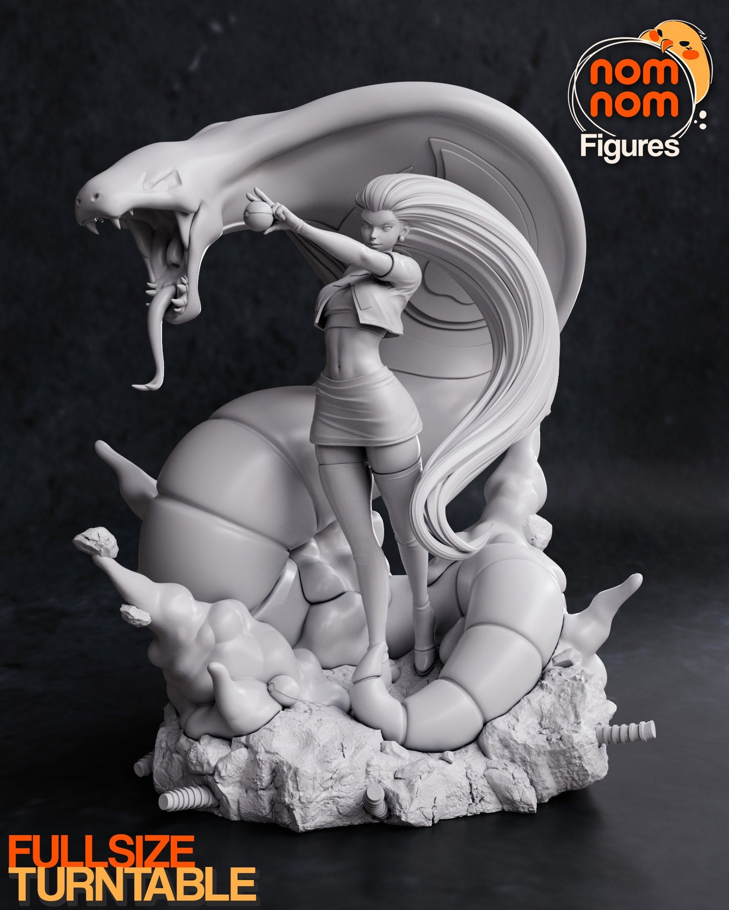 Incompetent Trio | Resin Garage Kit Figure Anime Game Fan Art | Nomnom Figures